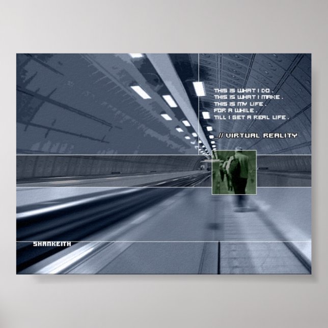 Affiche Réalité virtuelle (Devant)