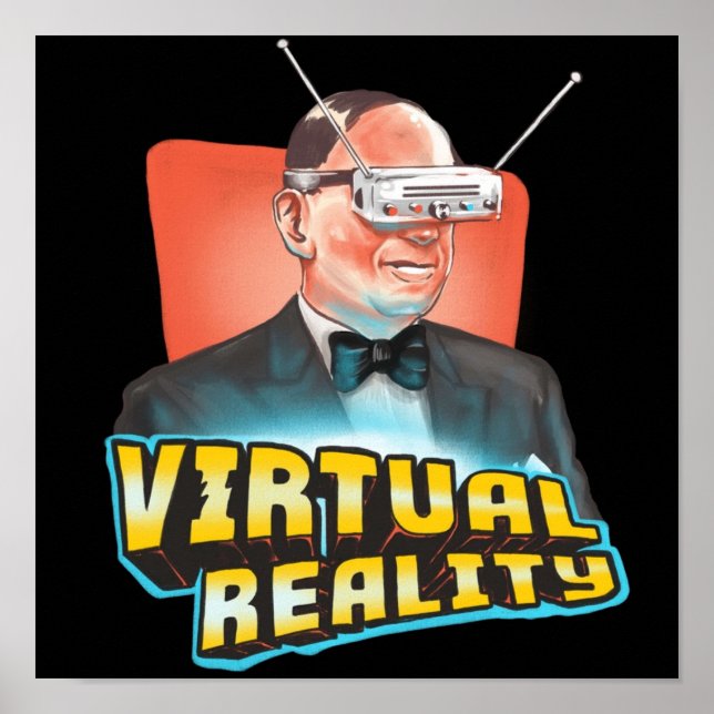 Affiche Réalité virtuelle (Devant)