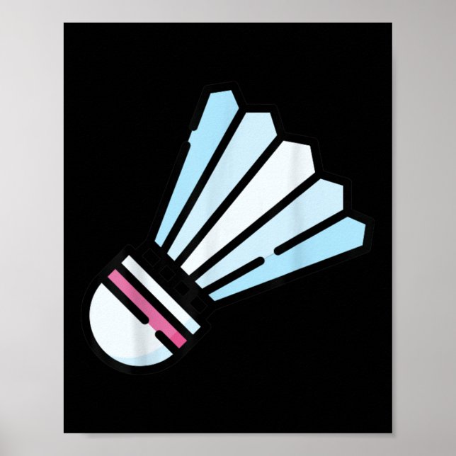 Affiche Really Like Badminton Shuttle Birdie 3  (Devant)