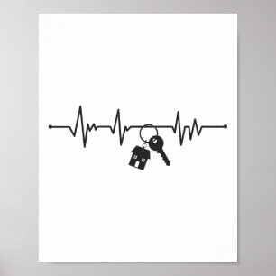 Affiche Realtor Heartbeat
