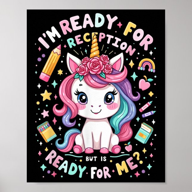 Affiche Réception Retour À L'École Premier Jour De Nourrit (Devant)