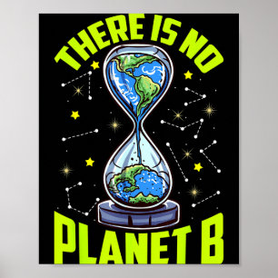 Affiche Réchauffement Climatique Sauvez La Terre Il N'y A