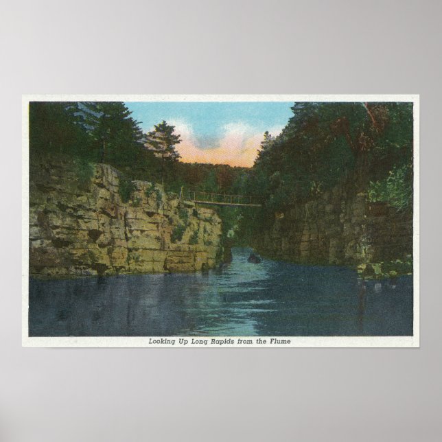 Affiche Recherche de longs rapides à partir de la lume (Devant)