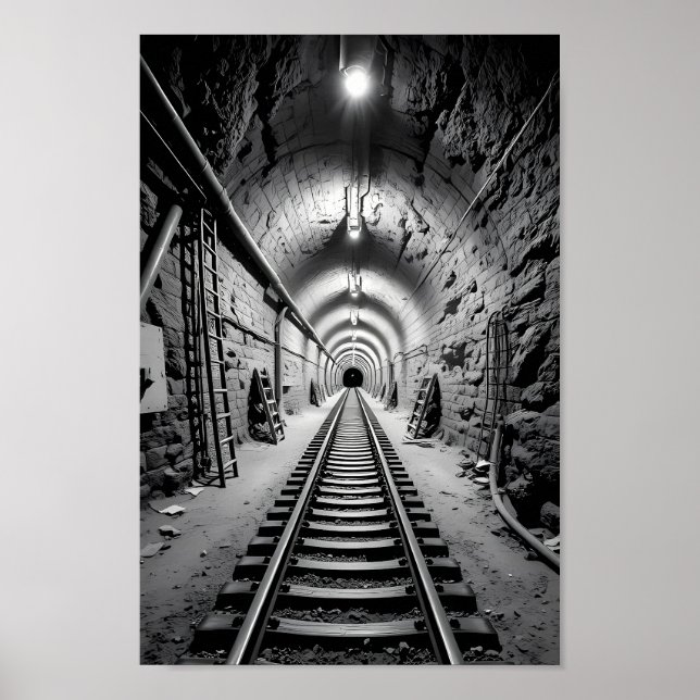 Affiche Recherche de Lumière Au-Delà du Tunnel (Devant)