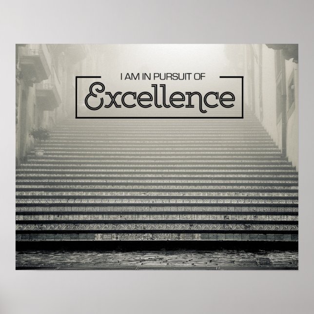 Affiche Recherche D'Excellence (Devant)