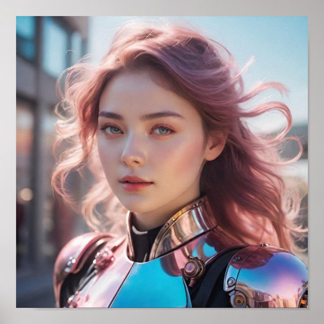 Affiche Recherche d'intention et Arrière - plan flou (Devant)