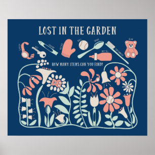 Affiche Recherche et recherche de décors de pépinière