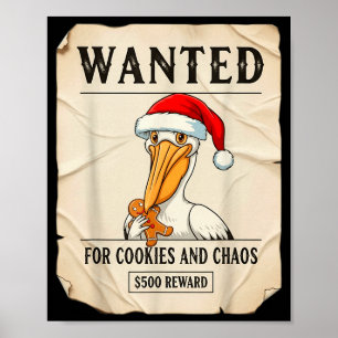 Affiche Recherché pour les cookies et le chaos drôle de pé