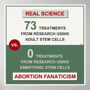 Affiche Recherche sur les cellules souches adultes