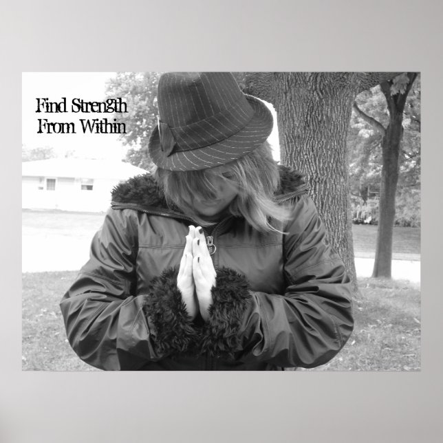 Affiche Rechercher la force de l'intérieur (Devant)