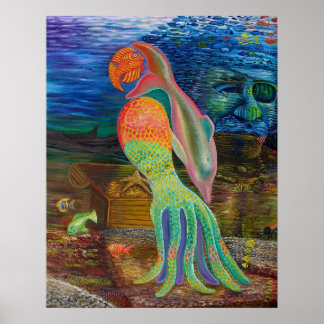 AFFICHE "RÉCIF DE PARROT"