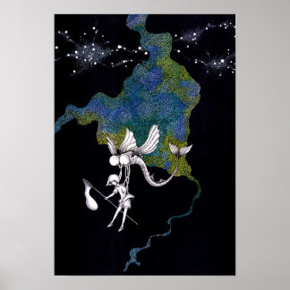 Affiche Récolte par une nuit d'été.