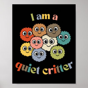 Affiche Récompense du club des créatures calmes Quiet Crit