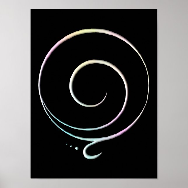 Affiche Reconnaissance pastel  (Devant)
