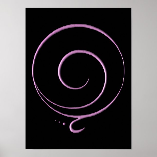 Affiche Reconnaissance rose  (Devant)