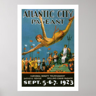 Affiche Reconstitution historique d'Atlantic City