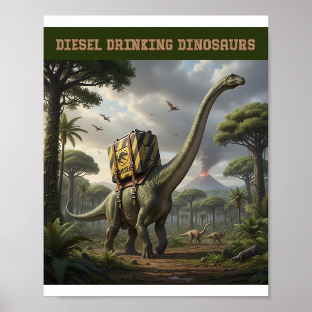 Affiche Récupération du diesel (Devant)