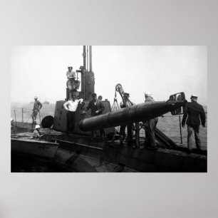 Affiche Récupération d'une torpille