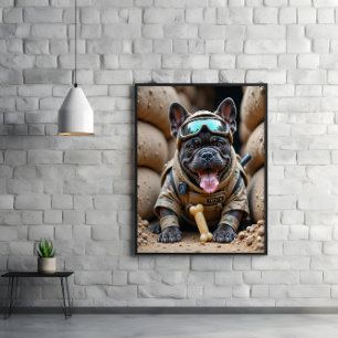 Affiche Récupérer six rapports : os dans la main