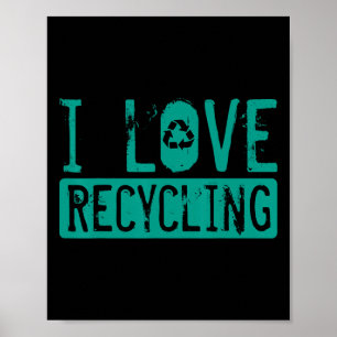 Affiche Recyclage Activist Recyclé Eart