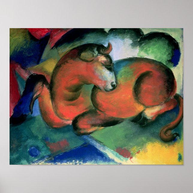 Affiche Red Bull, 1912 (Devant)