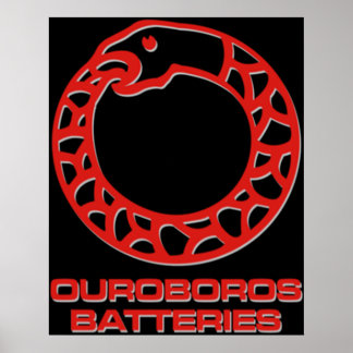 Affiche Red Dwarf - Batteries Ouroboros
