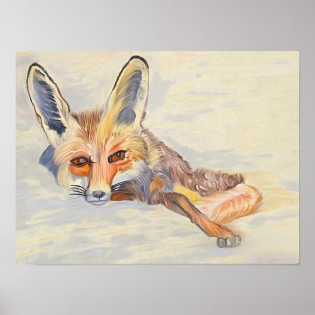 Affiche 🦊 Red Fox (Devant)