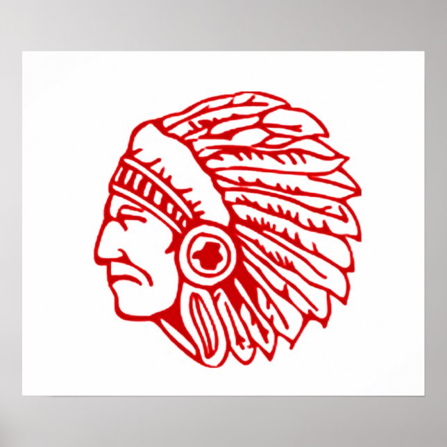 Affiche Red Indian (Devant)