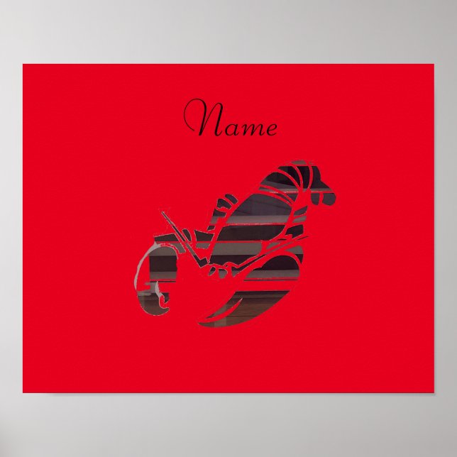 Affiche Red Maine Lobsters Thunder_Cove (Devant)