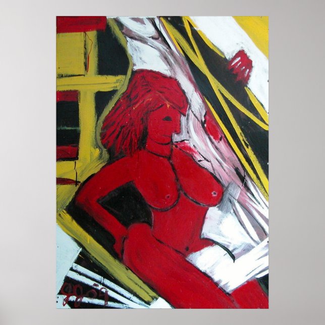Affiche Red Muse (Devant)