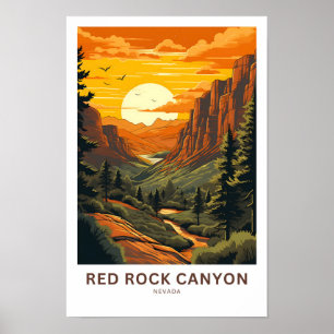 Affiche Red Rock Canyon Nevada Imprimer