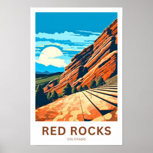 Affiche Red Rocks Colorado Imprimer