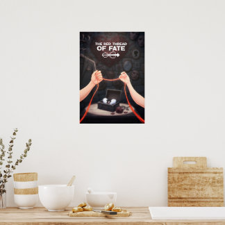 Affiche Red Thread of Fate Heartbreak Gothic Fantasy