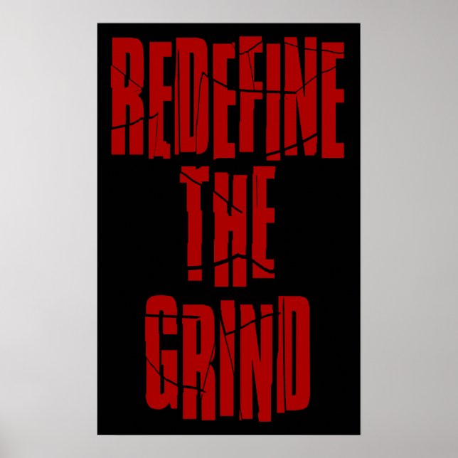Affiche Redéfinir l'affiche Grind (Devant)
