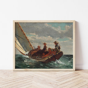 Affiche Redimensionner (Un Vent Équitable)   Winslow Homer