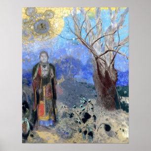 Affiche Redon - Bouddha