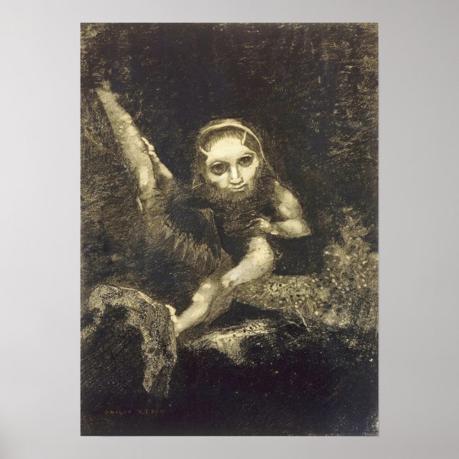 Affiche Redon - Caliban (Devant)