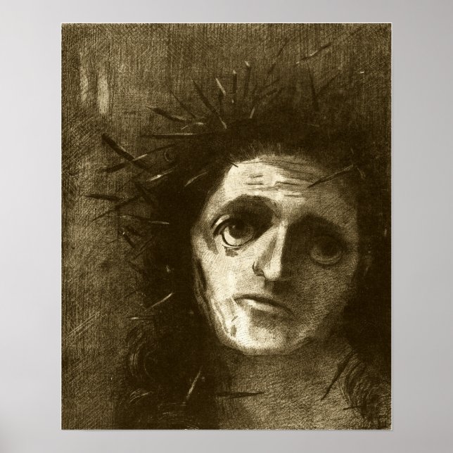 Affiche Redon - Christ 1887 (Devant)