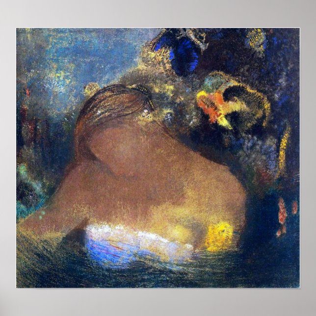 Affiche Redon - Ophelia 1898 (Devant)