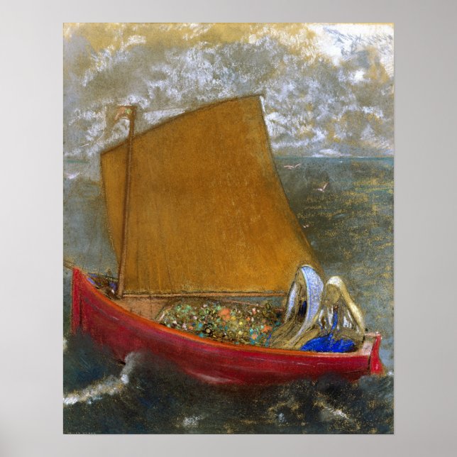 Affiche Redon - Voile Jaune (Devant)