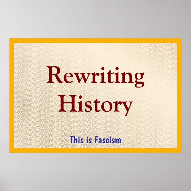 Affiche Réécrire l'histoire (Devant)
