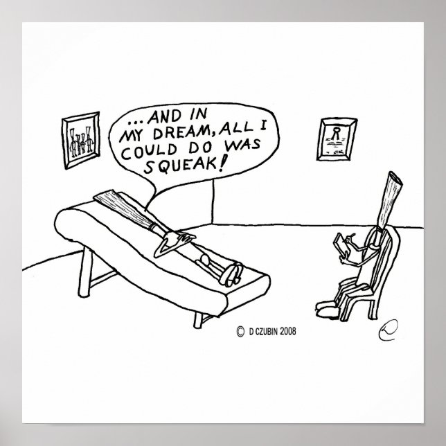 Affiche Reed Psychologue White (Devant)