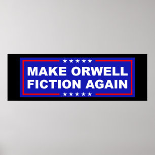 Affiche Refaire D'Orwell De La Fiction