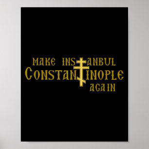 Affiche Refaire Istanbul Constantinople à nouveau Orthodox