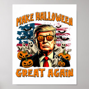 Affiche Refaisons Halloween Grande Encore Donald Trump Sai