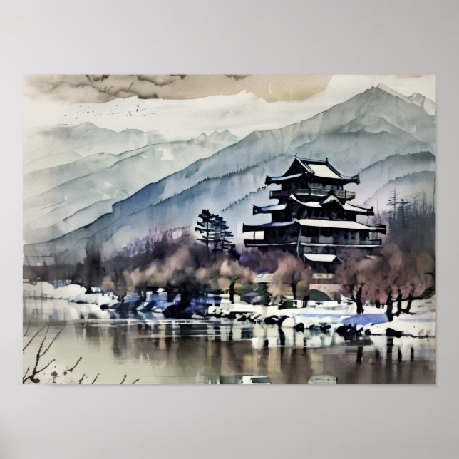 Affiche Reflective Castle (Devant)