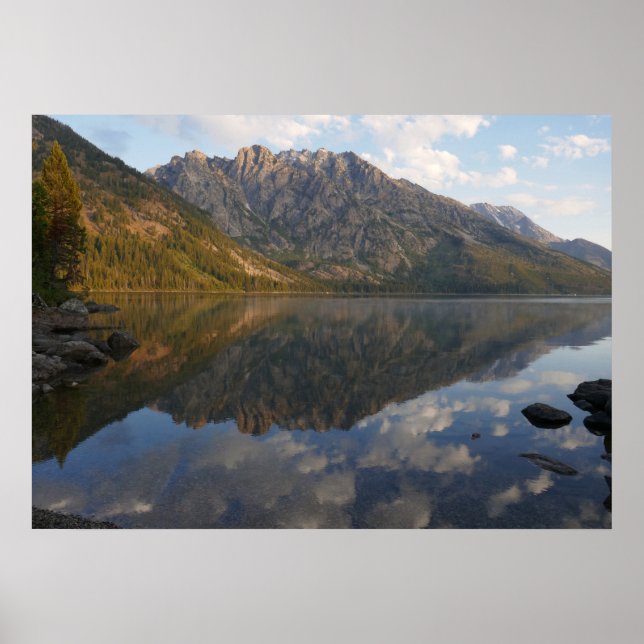 Affiche Reflet à Jenny Lake II (Devant)