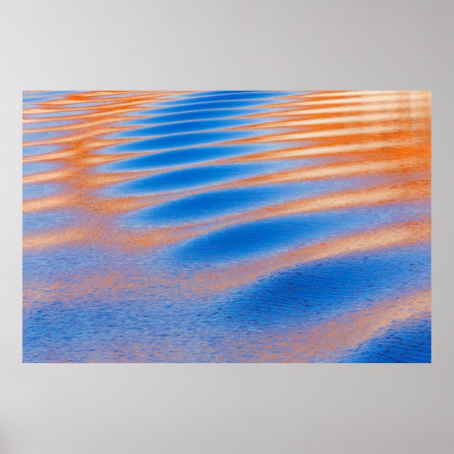 Affiche Reflet de falaise dans le lac Powell | Glen Canyon (Devant)