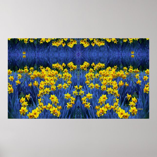 Affiche Reflet des jonquilles (Devant)