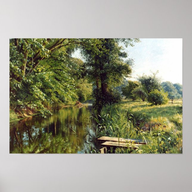 Affiche Reflet du printemps par Peder Mork Monsted (Devant)